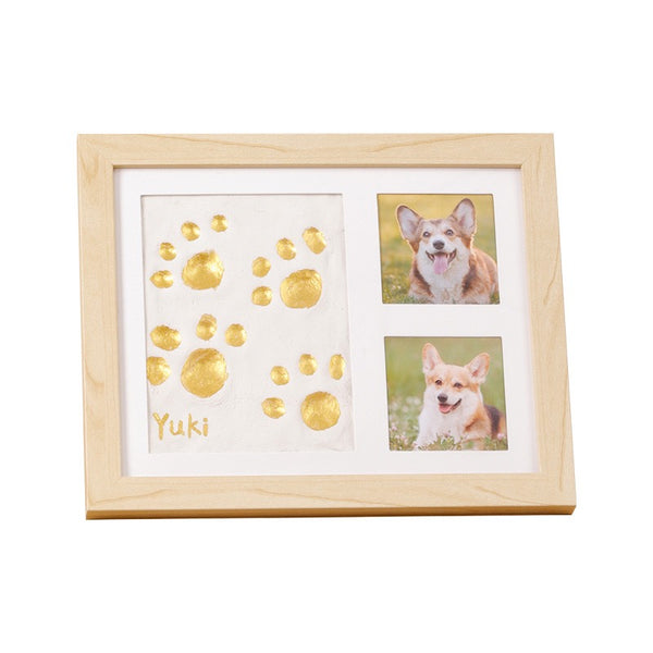 Petlovein Pet Hand and Foot Print DIY Photo Frame