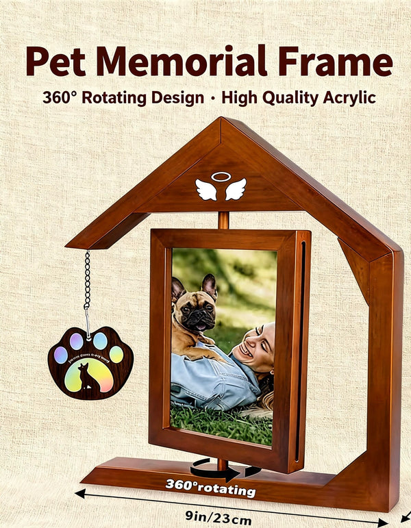 Petloveiin Petlovein House-Shaped Memory Frame: A Rotatable Home for Love